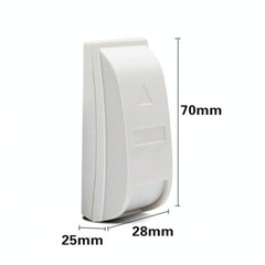White Wired Pir Motion Detector For Curtains-1915197586487250946