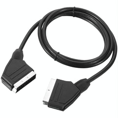 1.5M Scart To Scart Cable For Dvd / Hdtv / Av / Tv - 20 Pin-1922443408924872705