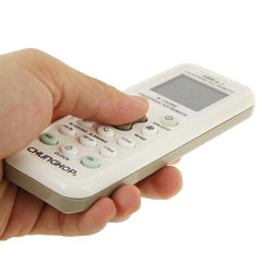 Universal A / C Remote Controller With Flashlight - 1000 Functions - White-1915198275288436741