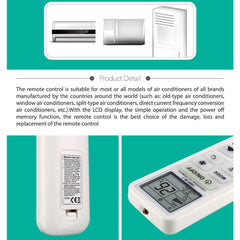 Universal A / C Remote Control - Compact And Versatile-1915197862795415555