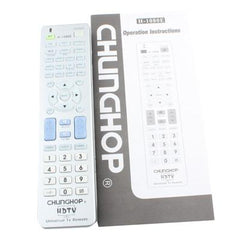 Silver Universal Tv Remote With Hdtv Navigation - H-1080E-1915197698403864579