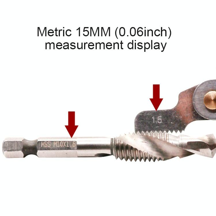 60 Degree Stainless Steel Thread Gauge - 51 Pieces-1915197544279969794