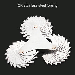 60 Degree Stainless Steel Thread Gauge - 51 Pieces-1915197544279969796