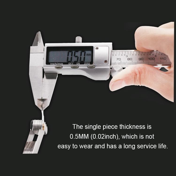 60 Degree Stainless Steel Thread Gauge - 51 Pieces-1915197544279969797