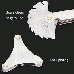 60 Degree Stainless Steel Thread Gauge - 51 Pieces-1915197544279969798