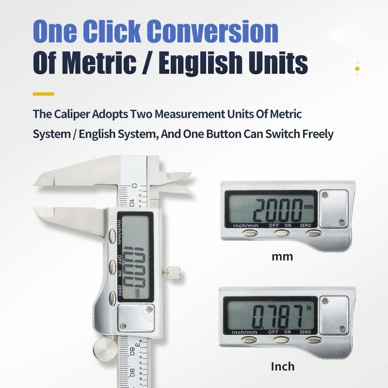 Digital Vernier Caliper - 0-150Mm Lcd Display-1915198110578118662