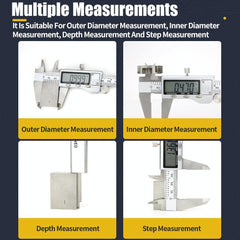 Digital Vernier Caliper - 0-150Mm Lcd Display-1915198110578118664