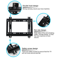 Adjustable Vertical Angle Tv Wall Mount Bracket For 26-55 Inch Screens-1964932271970586627