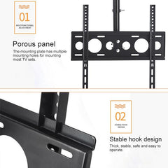 Adjustable Single Screen Tv Wall / Ceiling Mount - 32-70 Inch 0.5-2M Range-1964932284880654339