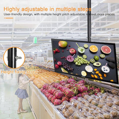 Adjustable Single Screen Tv Wall / Ceiling Mount - 32-70 Inch 0.5-2M Range-1964932284880654342