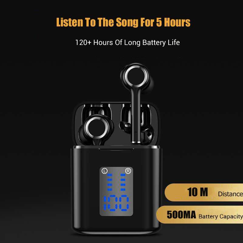 5D Stereo T & G Tg905 Tws Bluetooth Earphones With Led Display & Charging Box-1915198223937572869
