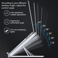 Foldable Aluminum Laptop Stand - Universal-1964932359031754757