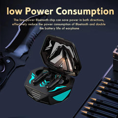 Waterproof T & G Wireless 9D Stereo Headphones With Led Charging Box-1915197883292979201