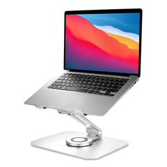 360 Degree Rotating Aluminum Laptop Stand - Heat Dissipation-1964932361418313728