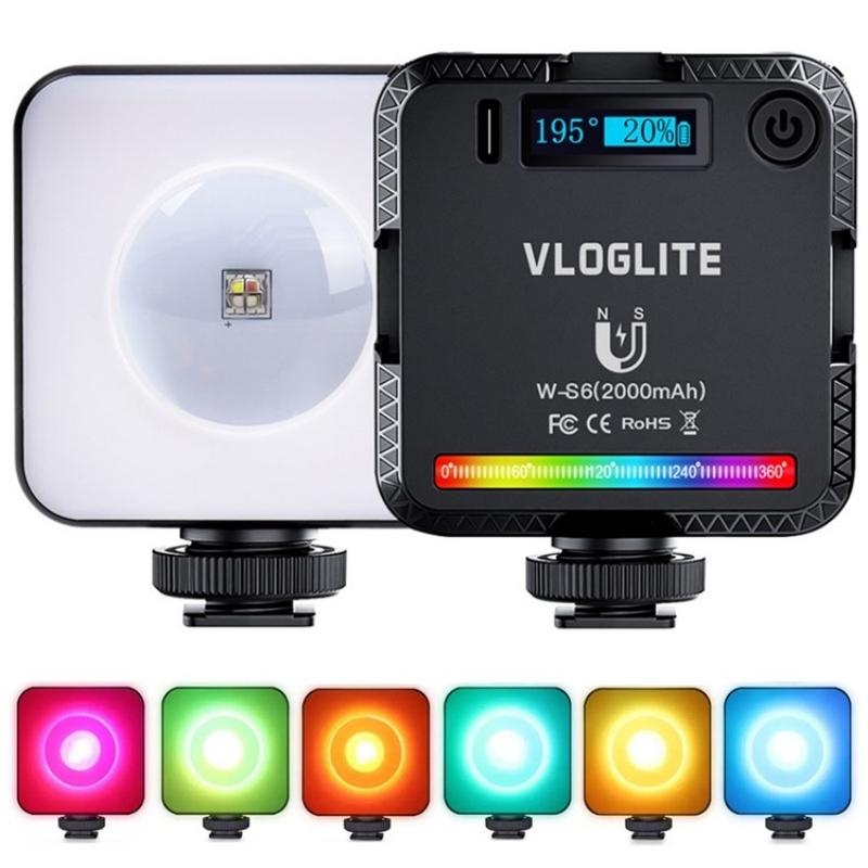 Mini Magnetic Rgb Led Camera Light For Sunset Atmosphere-1915198428305035264