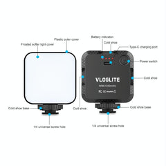 Portable Vlog Led Fill Light For Mini Camera Phone-1915197782151532547