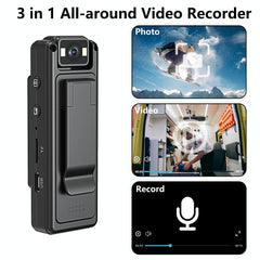 Outdoor Sports Night Vision Camera With 180 Degree Rotation For Video Recording-1922443407213596677