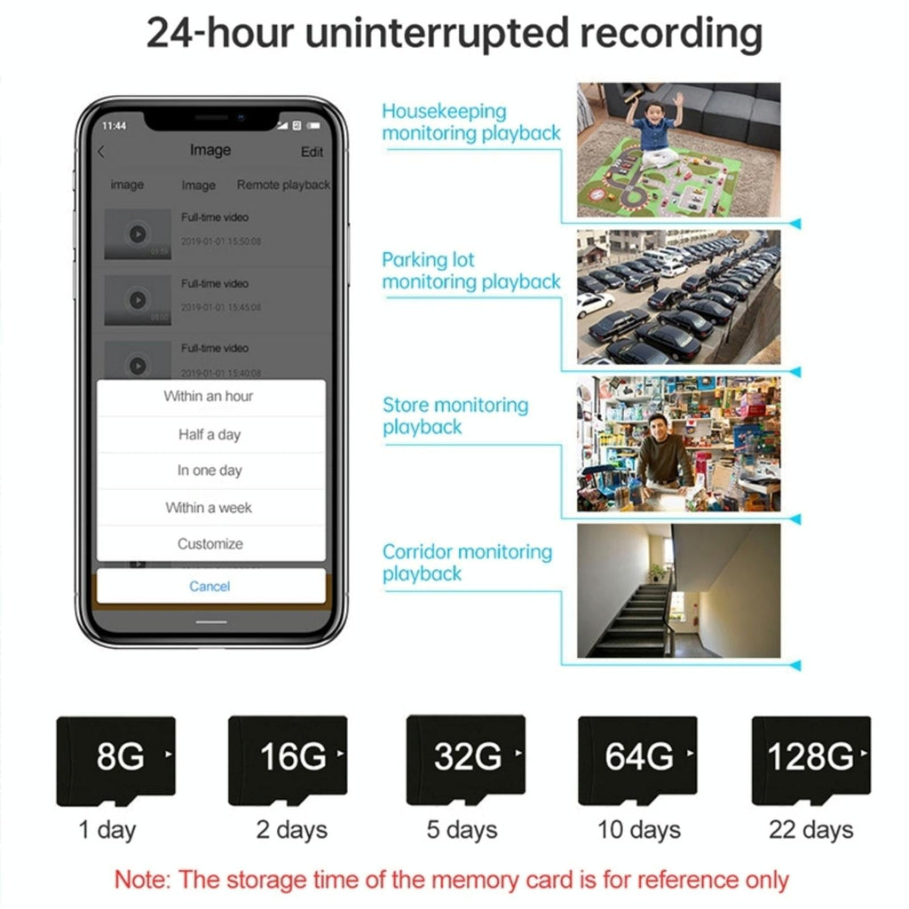 Outdoor Sports Night Vision Camera With 180 Degree Rotation For Video Recording-1922443407213596680