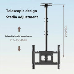 Telescopic Tv Hanger For 32-65 Inch Lcd Ceiling Mount-1964932287493705733