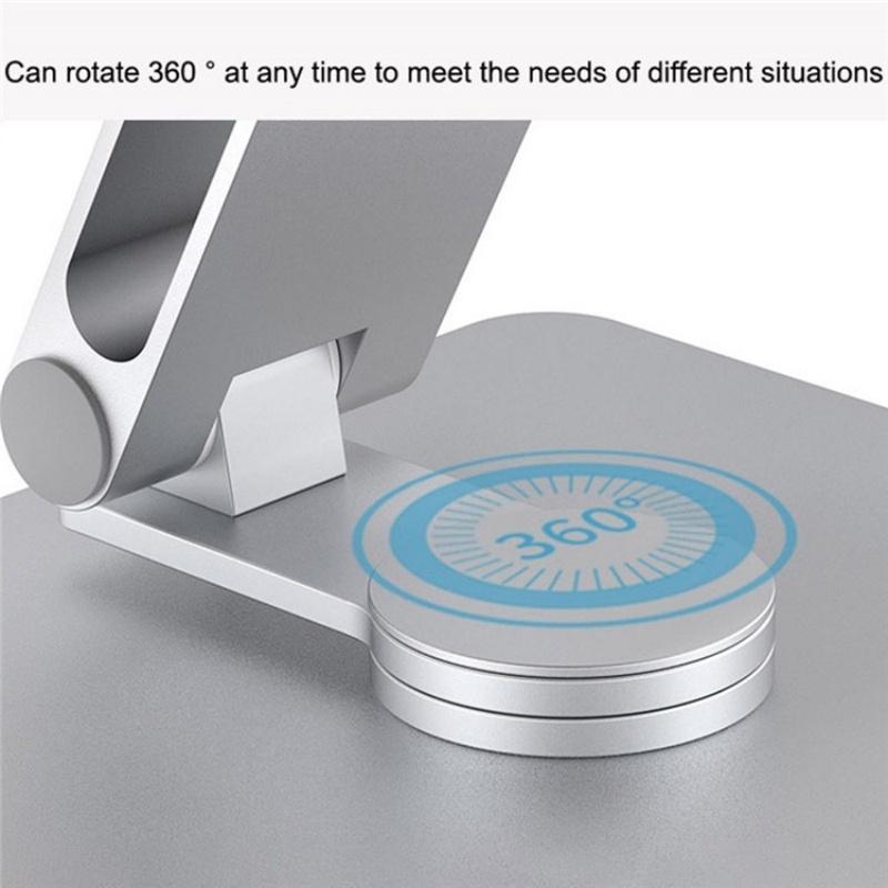 360 Degree Rotating Laptop & Book Stand - Adjustable & Hands-Free-1964932311132803077
