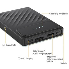 Portable Clip-On Fill Light For Mobile Devices - Three Light Modes-1964932269114265603