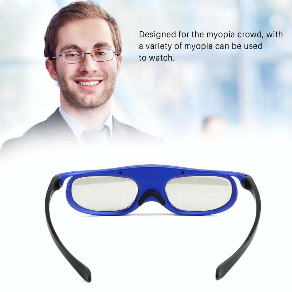 Home Theater 3D Glasses - Active Shutter For Projectors & Tvs-1915197751596027908