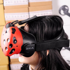 Adjustable Head Strap For Htc Vive Vr Headset - Fits All Sizes-1915197617697067010