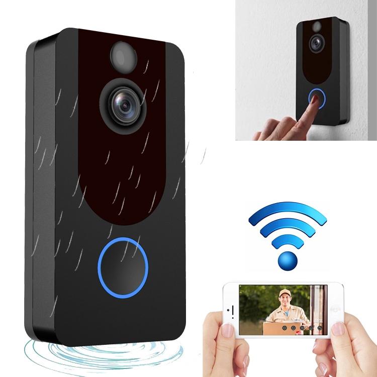 1080P Full Hd Wifi Security Doorbell With Intercom And Weather Resistance-1915197884018593794