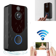 1080P Full Hd Wifi Security Doorbell With Intercom And Weather Resistance-1915197884018593794