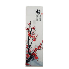 180X55X35Cm All-Inclusive Vertical Cabinet Air Conditioning Dust Cover - Red Plum Fabric-1964932301439766528