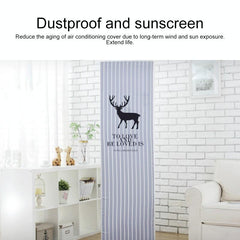 Vertical Cabinet Air Conditioning Cover - All-Inclusive Fabric - 170X50X30Cm - Tall Building-1915197703319588866