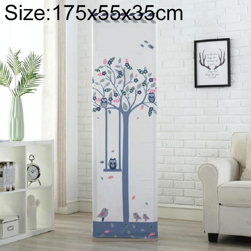 Universal Fabric Dust Cover For Vertical Cabinet Air Conditioners - 175X55X35Cm Swing-1964932359736397824