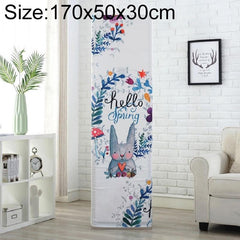 Rabbit Fabric Dust Cover For Vertical Cabinet Ac - 170X50X30Cm-1964932303155236871