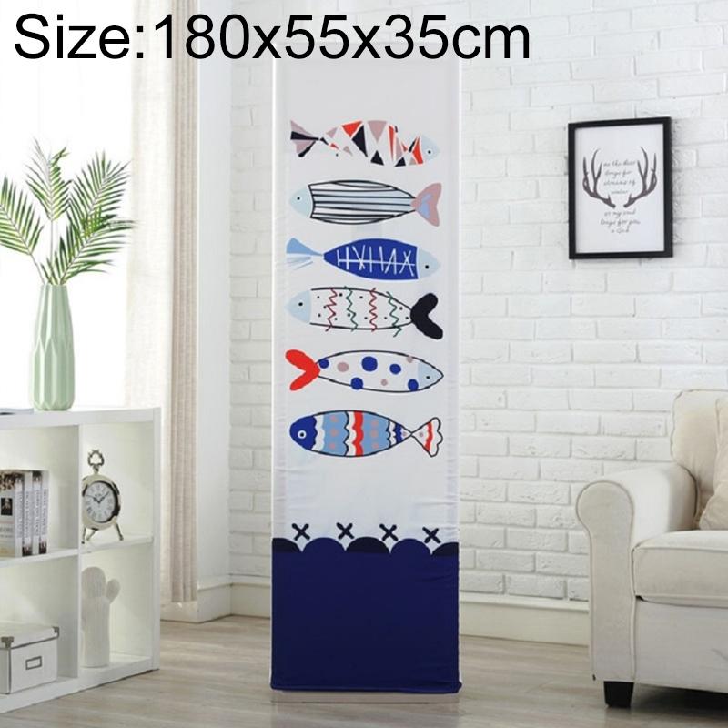 180X55X35Cm Fish Bone Fabric Dust Cover For Vertical Cabinet Air Conditioners-1964932285258141703