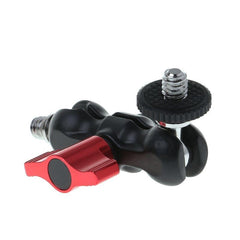 Double Ball Gimbal Arm For Slr Camera With Hot Shoe Mount-1915197754221662209