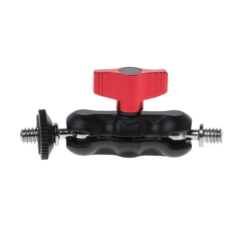 Double Ball Gimbal Arm For Slr Camera With Hot Shoe Mount-1915197754221662210