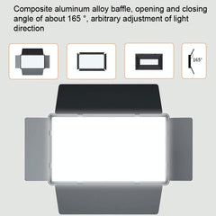 55W Flat Panel Live Broadcast Fill Light With Knob Battery-1964932312093298692