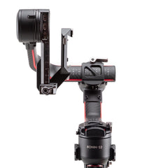 Vertical Camera Mount For Dji Rs 2 / 3 Pro For Extended Shooting-1915197906101604355