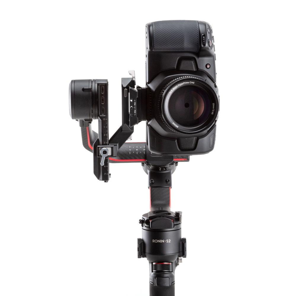 Vertical Camera Mount For Dji Rs 2 / 3 Pro For Extended Shooting-1915197906101604356