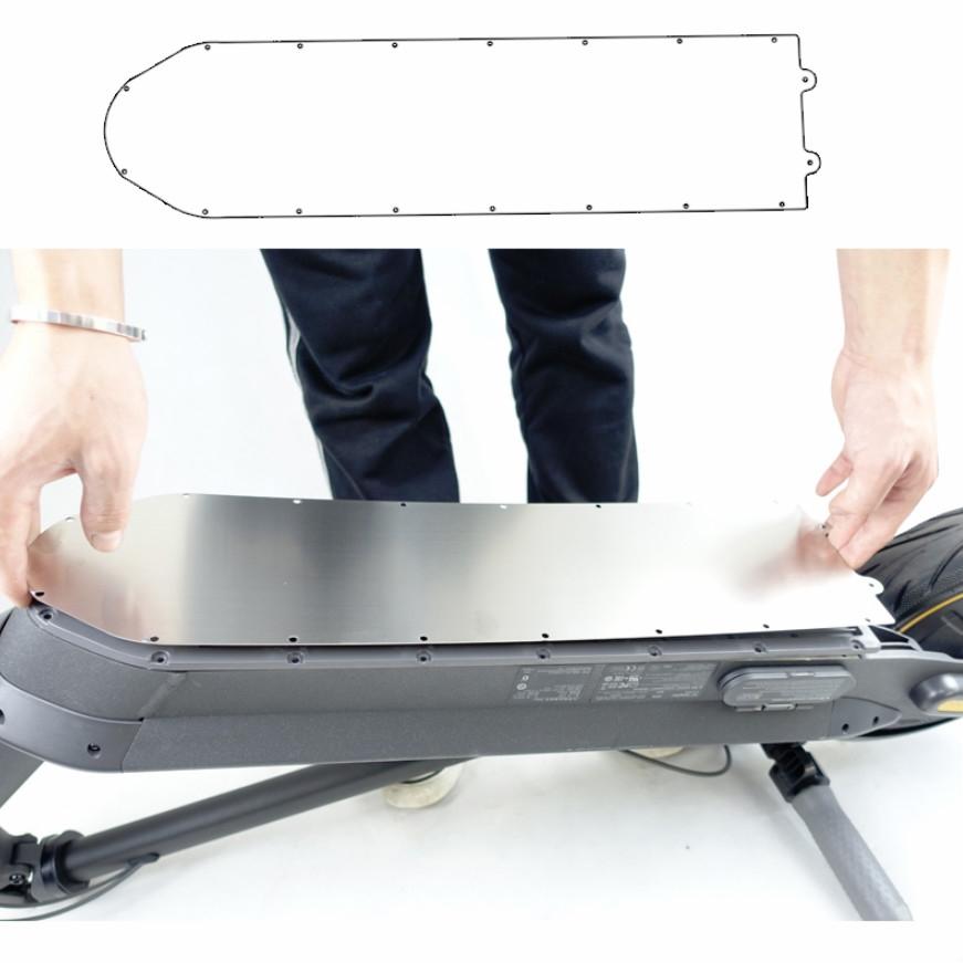 Stainless Steel Scooter Chassis Cover For Xiaomi M365 - Waterproof Protection-1964932340018974727