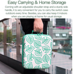 Horizontal Forest Friends Switch Game Storage Bag-1915198128169029637