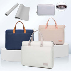 Ultra-Thin Messenger Laptop Bag For Macbook 15.6-16.1 Inches - Gray-1915197965719441409