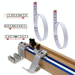 Self-Adhesive Steel Ruler With 2M Tape Measure - Sticky Scale-1915197875101503493