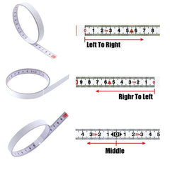 Self-Adhesive Steel Ruler With Tape Measure - 4M-1915197543130730500