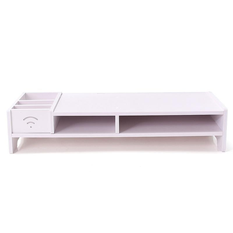 Versatile Desktop Monitor Stand - Sturdy Wood Riser For Laptop Notebook Tv-1964932307844468737