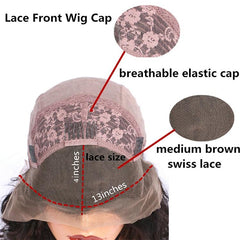 26 Straight Lace Front Human Hair Wig - Style 1 No Code-1915197709120311300