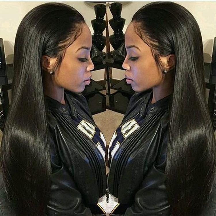 26 Straight Lace Front Human Hair Wig - Style 1 No Code-1915197709120311303