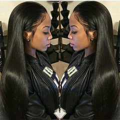 26 Straight Lace Front Human Hair Wig - Style 1 No Code-1915197709120311303