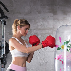 Adult Fitness Boxing Gloves For Sanda Muay Thai Training - Solid Colour-1915198090873278468