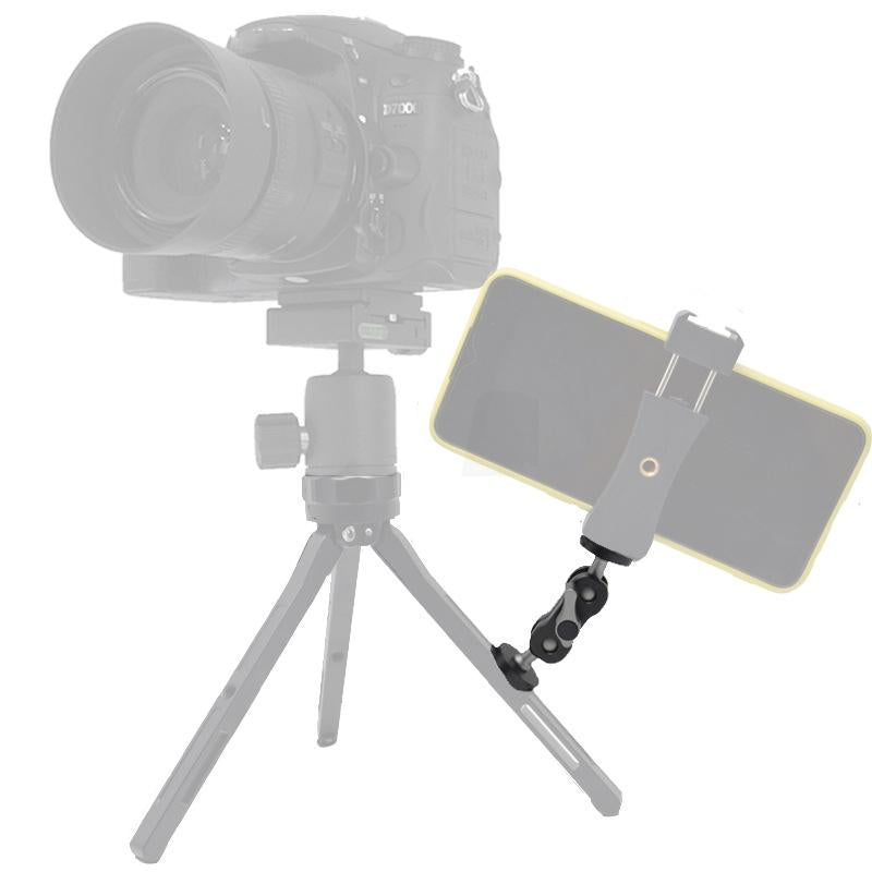 Yj Magic Arm Bracket Mount With 1 / 4 Inch Ball Head - Gun Gray-1915198272901877766
